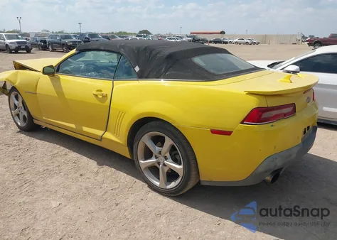 2015 Chevrolet Camaro 2Lt из США, поврежденный, VIN 2G1FF3D38F9284869